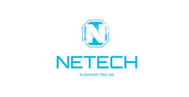 Netech – Modern Letter N Logo Template