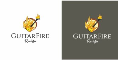 Guitar Fire Logo