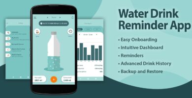 Water Drinking Reminder – Android App Template