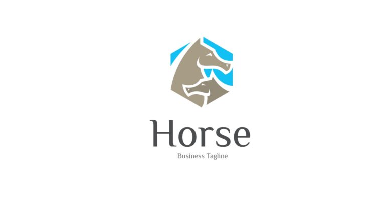 Horse Friend Logo Template