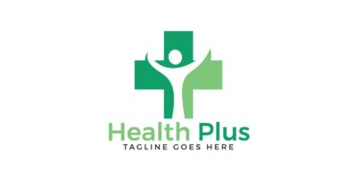 Health Plus Logo Design