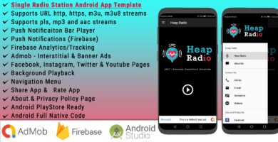 Universal Single Radio Android App Source Code