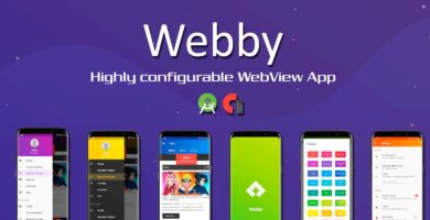 Webby – Highly Configurable Android WebView App