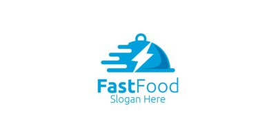 Fast Food Restaurant or Cafe Logo