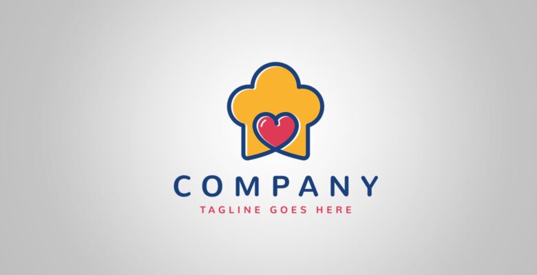 Love Cooking Logo Template