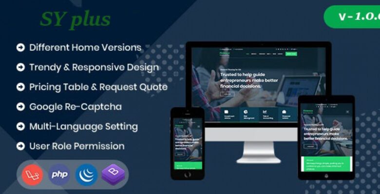 Sy Plus – Multipurpose Business Website CMS