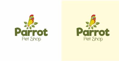 Parrot Pet Logo