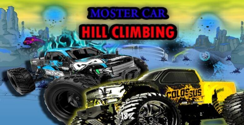 Monster Car Hill Climbing Unity Game