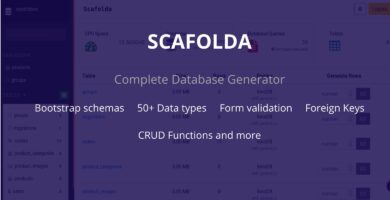 Scafolda – Complete Database Generator