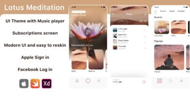 Meditation iOS App Template