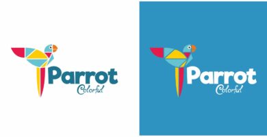 Parrot Colorful Logo