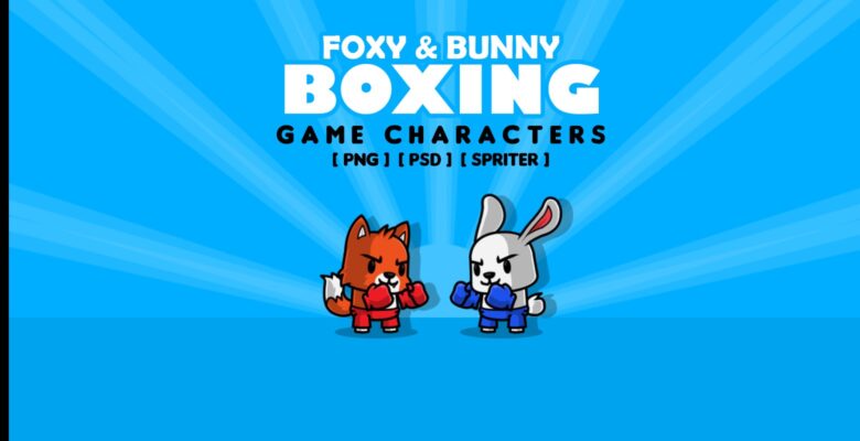 Foxy & Bunny – Game Characters