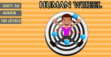 Human Wheel – Complete Unity Source Code