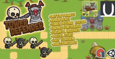 Tower Defender – Unity3D Game Source Code