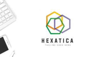 Hexagon Line Logo
