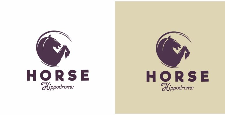 Horse Hippodrome Logo | CodeZaar