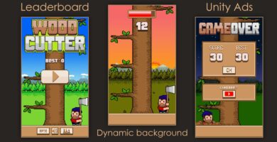 Woodcutter – Unity Complete Game Source Code