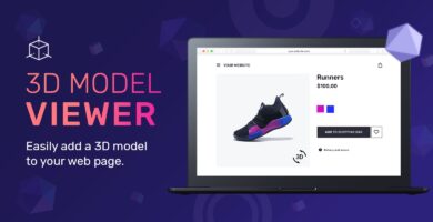 3D Model Viewer WordPress Plugin