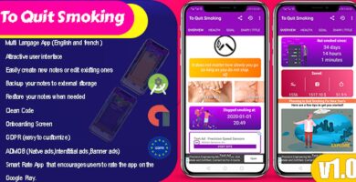 To Quit Smoking – Android App Template