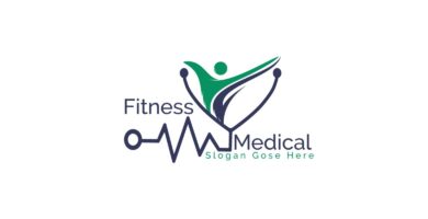 Fitness Medical Logo Design