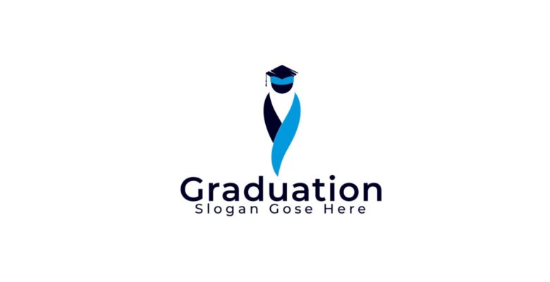 Graduation Cap Logo Design