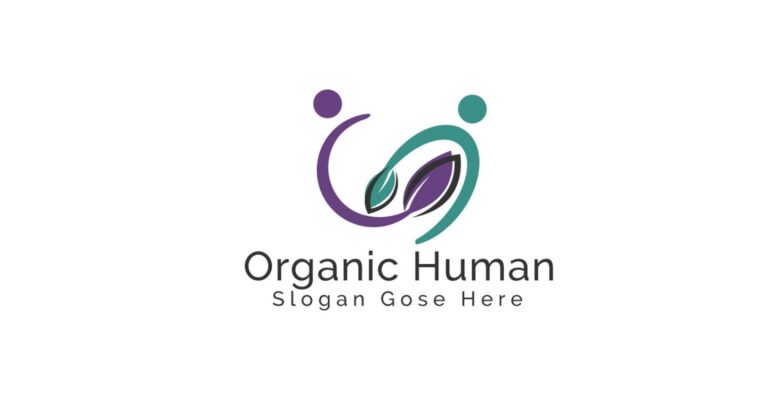 Organic Human Logo Design