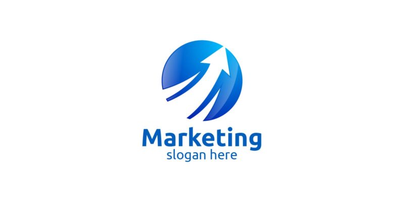 Marketing Financial Advisors Logo Design Template