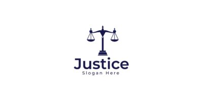 Justice And Law Logo Design