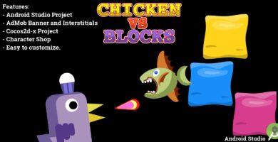 Chicken vs Blocks – Android Studio