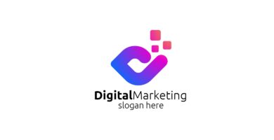 Digital Marketing Financial Advisor Logo Design