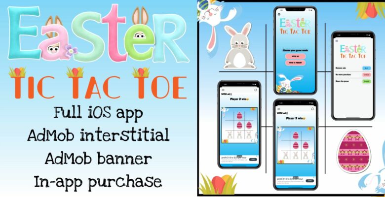 Easter Tic Tac Toe – Full iOS Application