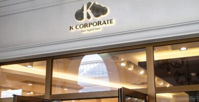 K Letter Sky Logo