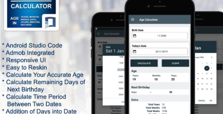Age Calculator – Android Source Code