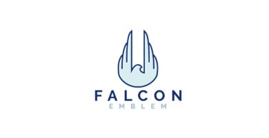 Falcon Elegant Logo Template