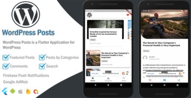 WordPress Posts – Flutter App Template