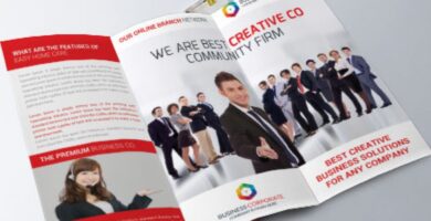 MultiPurpose Corporate Trifold Brochure Template