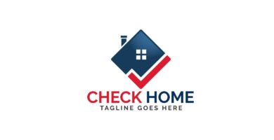 Check Home Logo Design