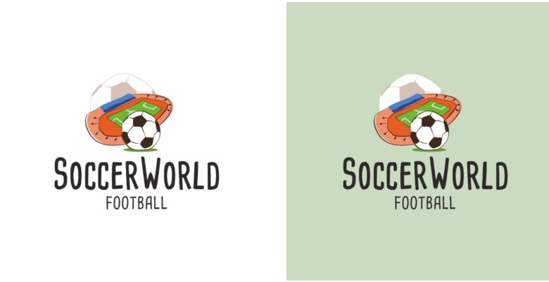 Soccer World Football Logo