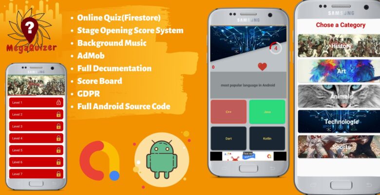 Multi-Stage Quiz Firestore – Android Source Code