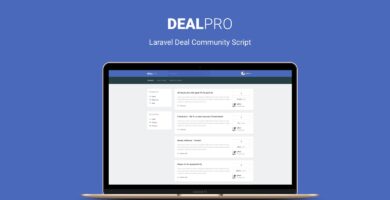 DealPRO – Laravel Deal Community Script