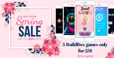 Spring Sale – 5 BuildBox Games Bundle