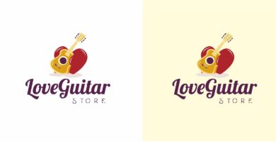 Love Guitar Logo