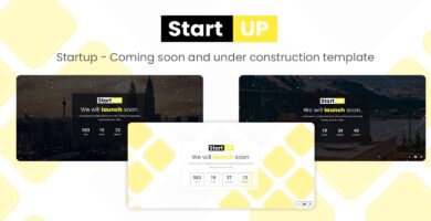 Startup – Coming Soon Template