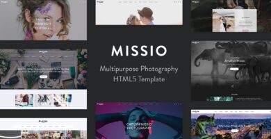 Missio – Photography HTML Template