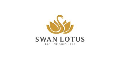 Swan Lotus Logo
