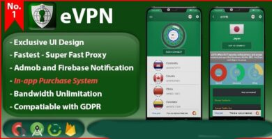 eVPN – VPN Android App Source Code