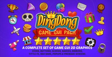 Dingdong – Game GUI Pack