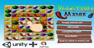 Vegetable Mania – Complete Unity Project