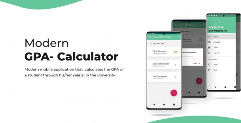 Simple GPA-calculator – Android App Template
