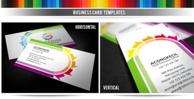 360 Circle – Premium Business Card Template